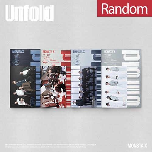 MONSTA X (몬스타엑스) 미국 정규 앨범 Unfold 4종 중 랜덤 발송