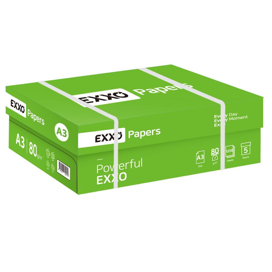EXO A3 コピー用紙(A3用紙) 80g 1250枚 1BOX